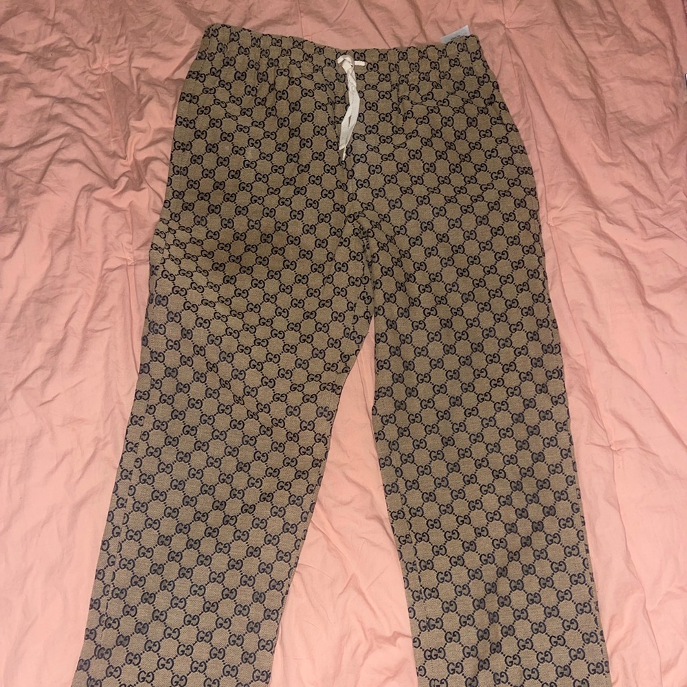 Gucci canvas pants